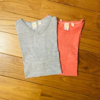 バーンズアウトフィッターズ(Barns OUTFITTERS)のコロンビア様専用 BARNS Tee オレンジ・グレーセット(Tシャツ/カットソー(半袖/袖なし))