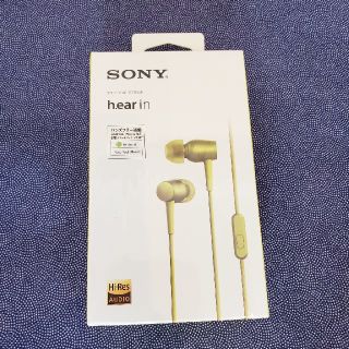 ソニー(SONY)のSONY h.ear in イヤホン　MDR-EX750AP(ヘッドフォン/イヤフォン)