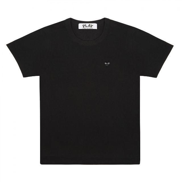 COMME des GARCONS(コムデギャルソン)のPLAYコムデギャルソン メンズ 黒スモールハートT BLACK/L メンズのトップス(Tシャツ/カットソー(半袖/袖なし))の商品写真