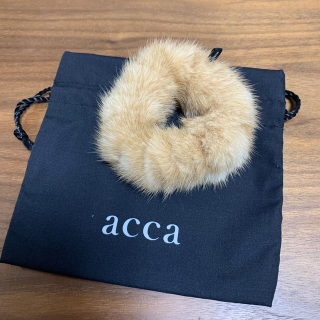 acca アッカ  ファー　シュシュ　新品☆