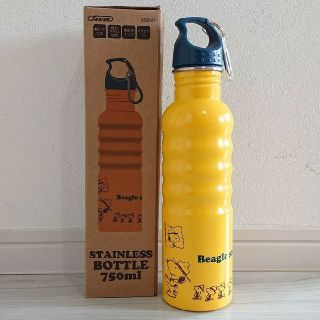 スヌーピー(SNOOPY)のスヌーピー 新品 ステンレス 一層 アウトドアボトル 750ml(水筒)