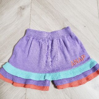 アナップキッズ(ANAP Kids)のANAP　ﾆｯﾄショートパンツ　90(パンツ/スパッツ)