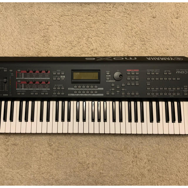 YAMAHA MOX6 + 純正ソフトケース　シンセ　キーボード　楽器