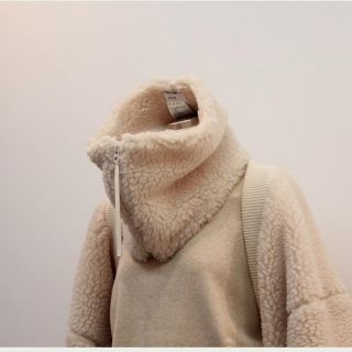 ハイク(HYKE)のHYKE  ネックウォーマー  18FW  ホワイト(ネックウォーマー)