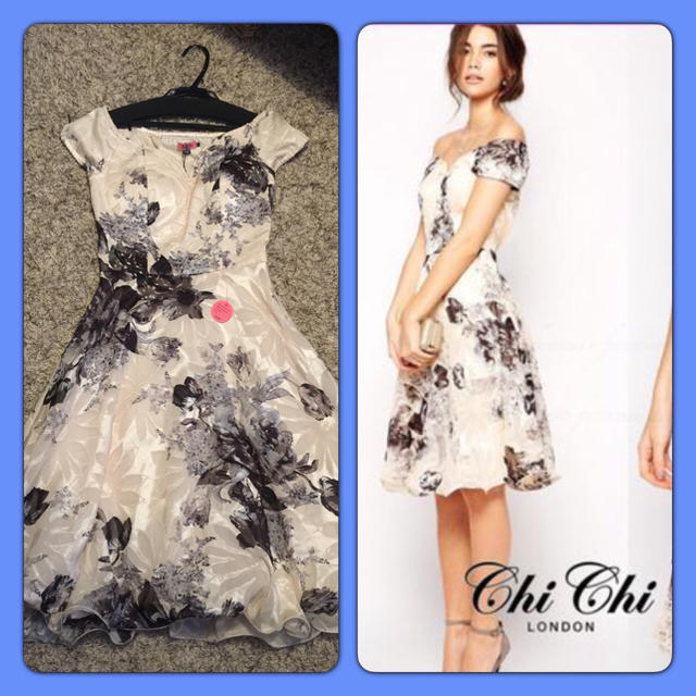 asos(エイソス)のChiChiLondonミディアムドレス レディースのフォーマル/ドレス(ミディアムドレス)の商品写真