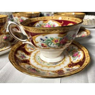 ロイヤルアルバート(ROYAL ALBERT)のロイヤルアルバート　カップ&ソーサー　4脚(食器)