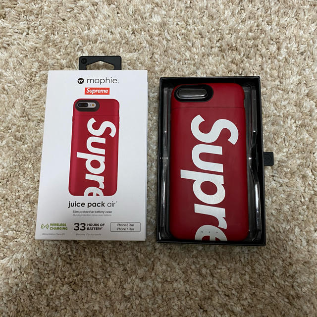 Supreme(シュプリーム)のSupreme mophie juice pack air 7.8plus スマホ/家電/カメラのスマホアクセサリー(iPhoneケース)の商品写真