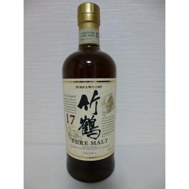 ニッカウヰスキー 竹鶴 17年 ピュアモルト 43度 700ml 化粧箱付き www ...