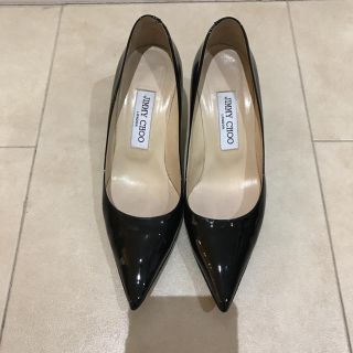 ジミーチュウ(JIMMY CHOO)のJIMMY CHOO エナメルパンプス(ハイヒール/パンプス)