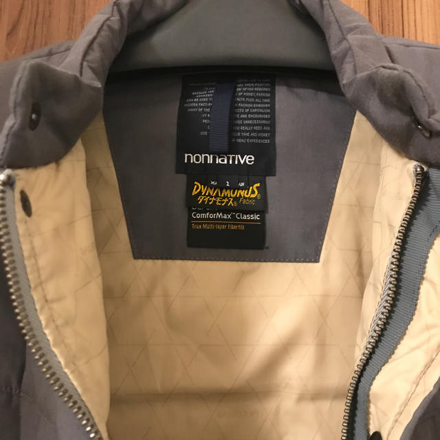 nonnative(ノンネイティブ)の最終値下げ！！ノンネイティブ　ブルゾン メンズのジャケット/アウター(ブルゾン)の商品写真