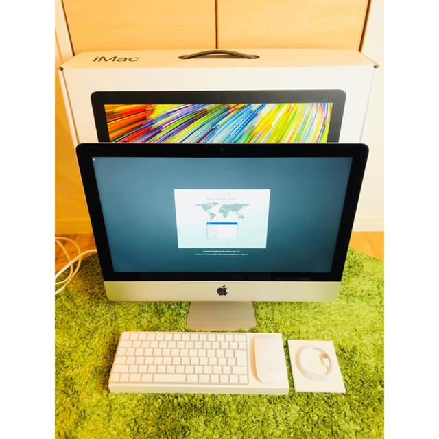 Mac (Apple)(マック)の美品☆Apple iMac 21.5inch A1418 スマホ/家電/カメラのPC/タブレット(デスクトップ型PC)の商品写真