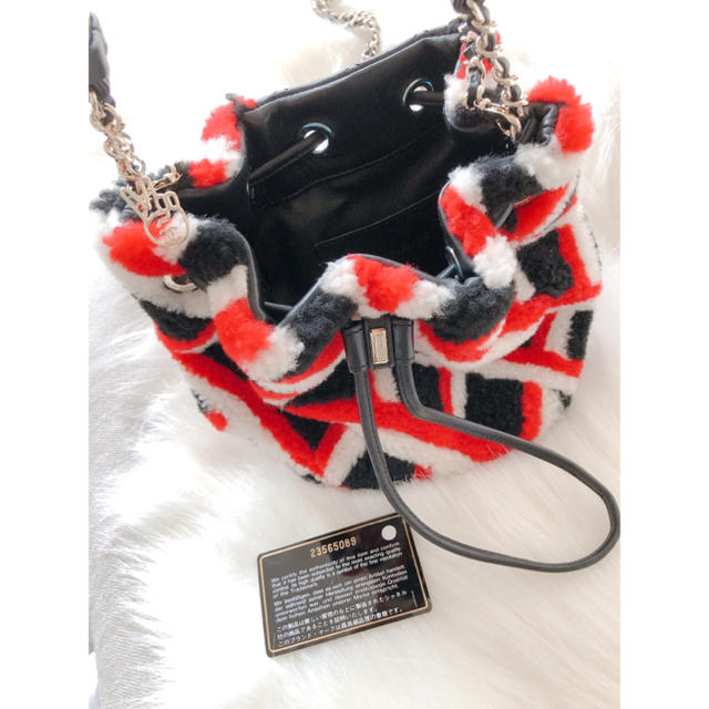 独特な店 CHANEL - 未使用 CHANELチェーンバック ファー ショルダー
