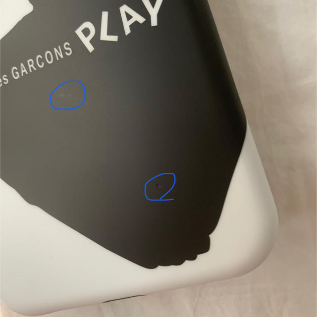 COMME des GARCONS(コムデギャルソン)のiPhoneXR ギャルソン　♡ iPhoneケース　ハート　シンプル スマホ/家電/カメラのスマホアクセサリー(iPhoneケース)の商品写真