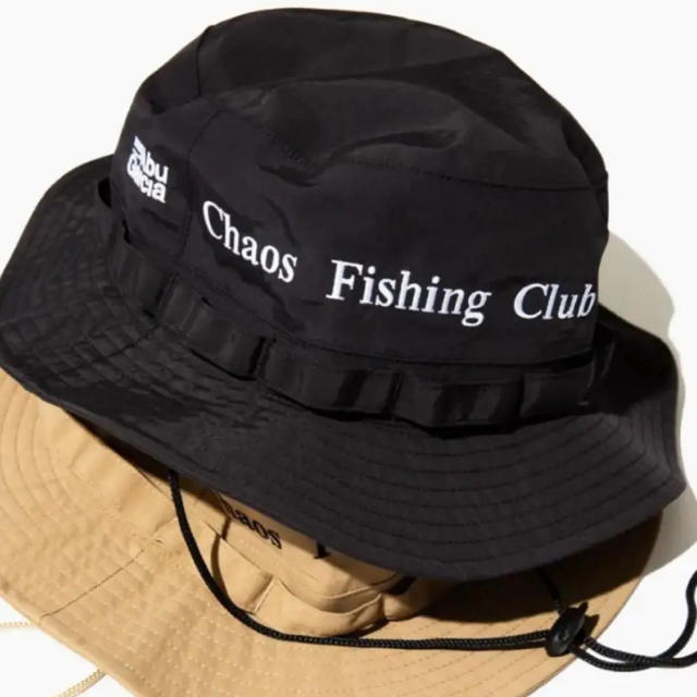 BEAMS(ビームス)のChaos Fishing Club × AbuGarcia Hat 黒 メンズの帽子(ハット)の商品写真