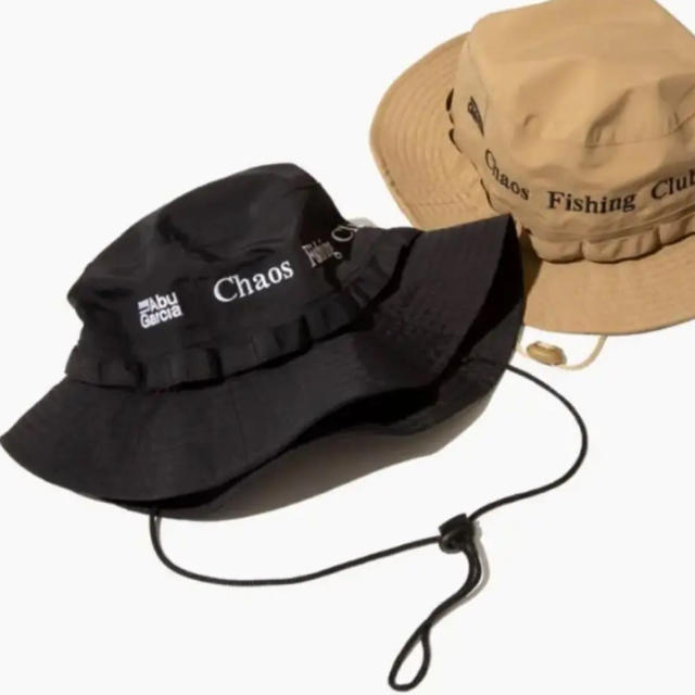 BEAMS(ビームス)のChaos Fishing Club × AbuGarcia Hat 黒 メンズの帽子(ハット)の商品写真