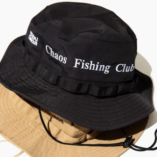 ビームス(BEAMS)のChaos Fishing Club × AbuGarcia Hat 黒(ハット)