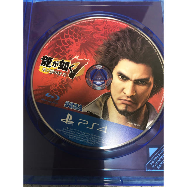 PS4ソフト　龍が如く7（中古） エンタメ/ホビーのゲームソフト/ゲーム機本体(家庭用ゲームソフト)の商品写真