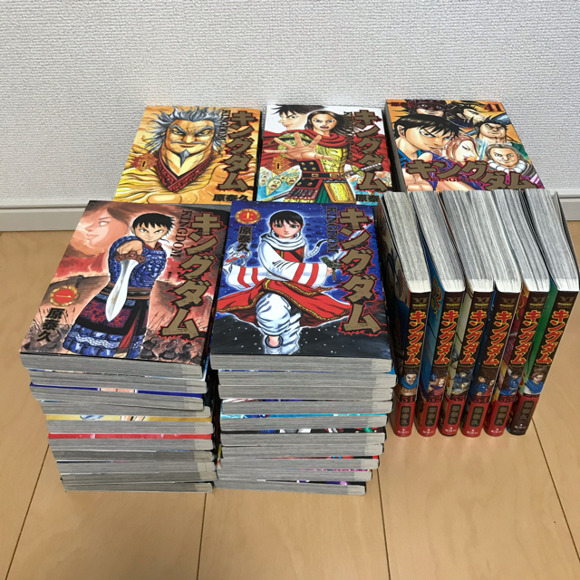 キングダム  全巻　1〜56巻　まとめ売り エンタメ/ホビーの漫画(全巻セット)の商品写真