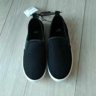 エイチアンドエム(H&M)のh&m 新品キッズスリッポン 19.5cm☆送料込み(スリッポン)