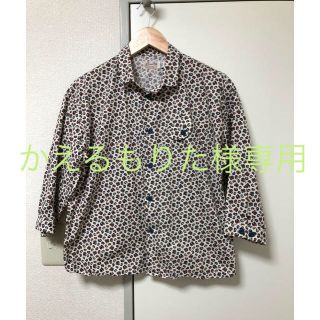 ビームスボーイ(BEAMS BOY)のBEAMSBOY ペイズリー  7分袖 シャツブラウス(シャツ/ブラウス(長袖/七分))