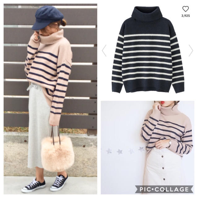 GU(ジーユー)のタートルネックセーター♡H&M ZARA アングリッド イング セシルマクビー レディースのトップス(ニット/セーター)の商品写真