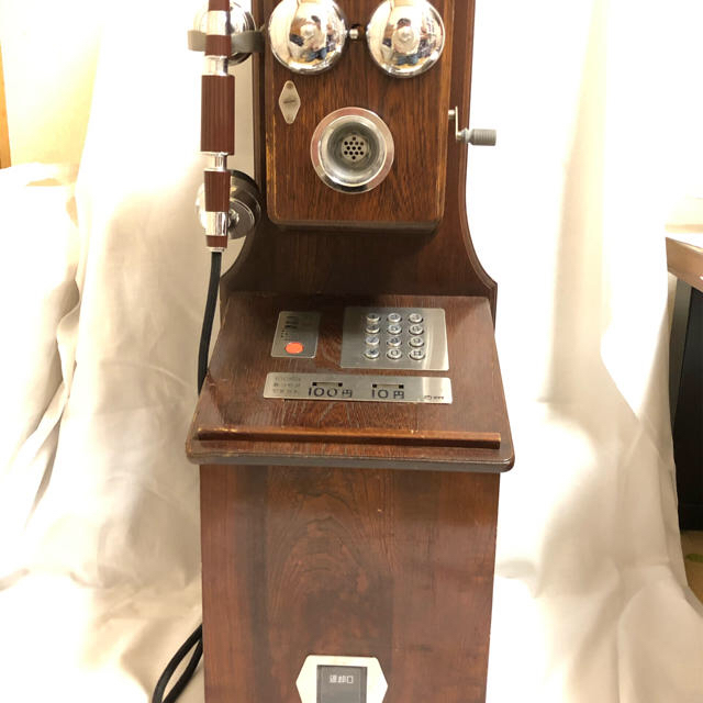 レトロな電話機　NTT クラシックピンク エンタメ/ホビーの美術品/アンティーク(その他)の商品写真