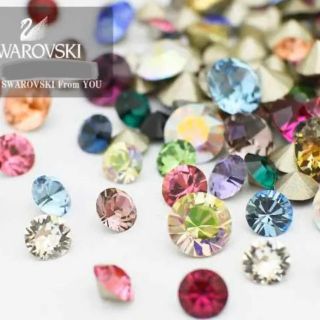 スワロフスキー(SWAROVSKI)のスワロフスキー Ｖカット ラインストーン ストーン ミックス(各種パーツ)