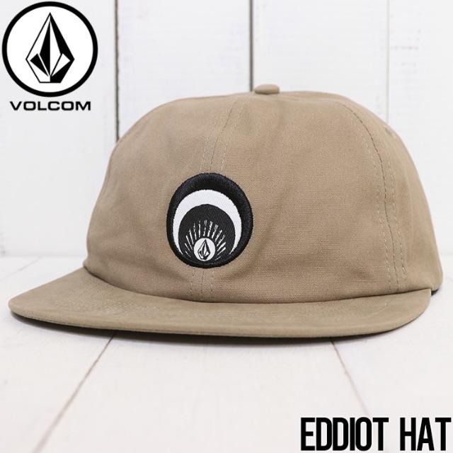 VOLCOM ボルコム EDDIOT HAT ストラップバックキャップ