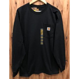 カーハート(carhartt)のカーハート　ロンT   黒　モーゼさん専用(Tシャツ(長袖/七分))