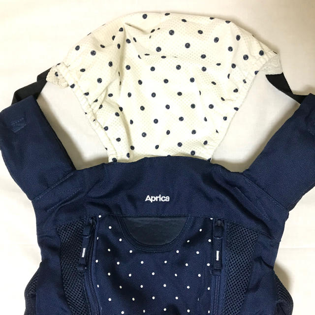 Aprica(アップリカ)のアップリカ Aprica コランビギ 抱っこひも ブルー USED品 キッズ/ベビー/マタニティのキッズ/ベビー/マタニティ その他(その他)の商品写真