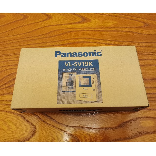 Panasonic(パナソニック)のPanasonic　テレビドアホン　インターホン　VL-SV19K スマホ/家電/カメラの生活家電(その他)の商品写真