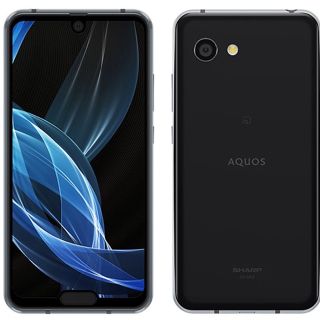 アクオス(AQUOS)の新品 AQUOS R2 compact SH-M09 ブラック SIMフリー(スマートフォン本体)