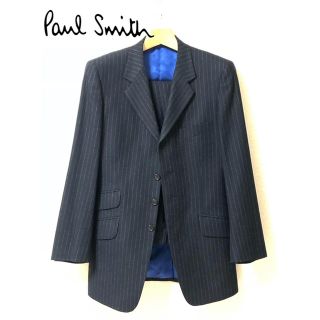 ポールスミス(Paul Smith)の【Paul Smith】スーツ　上下セットアップ　ストライプ　イタリア　ブラック(セットアップ)