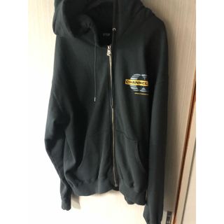 ステューシー(STUSSY)のD.TT.K CHANNEL LOGO ZIP HOODIE(パーカー)