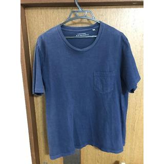 ハリウッドランチマーケット(HOLLYWOOD RANCH MARKET)のハリウッドランチマーケット　紺　ポケットT　サイズ3(Tシャツ/カットソー(半袖/袖なし))