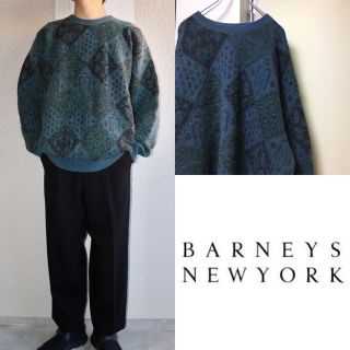 バーニーズニューヨーク(BARNEYS NEW YORK)の90sUS古着 イタリア製 カシミア混 BARNEYS NEW YORK ニット(ニット/セーター)