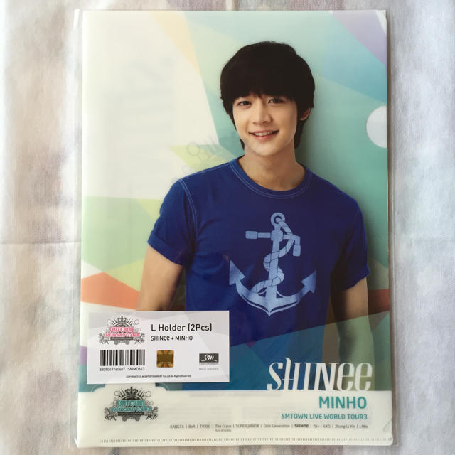 SHINee(シャイニー)のSHINee クリアファイル ミノ＋全員 2枚セット エンタメ/ホビーのタレントグッズ(ミュージシャン)の商品写真