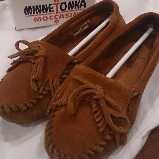 ミネトンカ(Minnetonka)のMINNETONKA ミネトンカモカシン(ローファー/革靴)