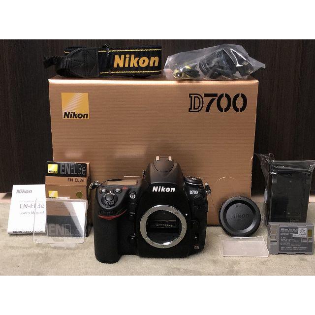オリジナル Nikon 新同 1657ショット - Nikon D700 ボディ デジタル
