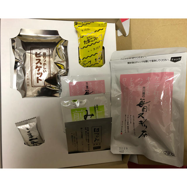 市川園 毎日スッキリ茶 その他サンプル付 食品/飲料/酒の健康食品(健康茶)の商品写真