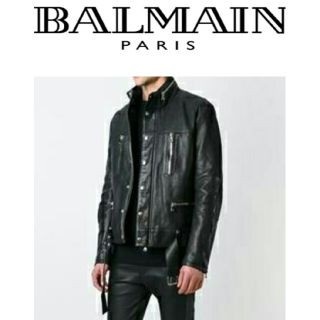 バルマン(BALMAIN)のBALMAIN ライダース46  (レザージャケット)