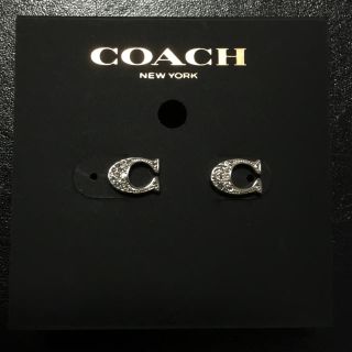 コーチ(COACH)の新品　COACH シルバー ピアス(ピアス)