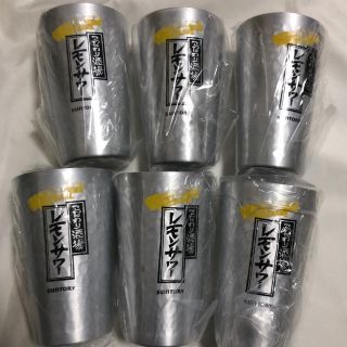 サントリー(サントリー)のサントリー こだわり酒場のレモンサワー  アルミタンブラー 6個業務用450ml(タンブラー)