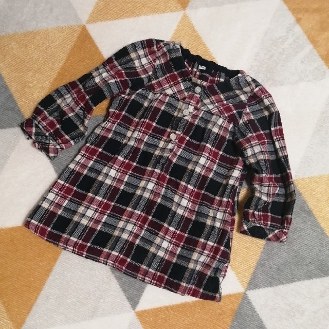 MUJI (無印良品)(ムジルシリョウヒン)の無印良品　ワンピース キッズ/ベビー/マタニティのキッズ服女の子用(90cm~)(ワンピース)の商品写真