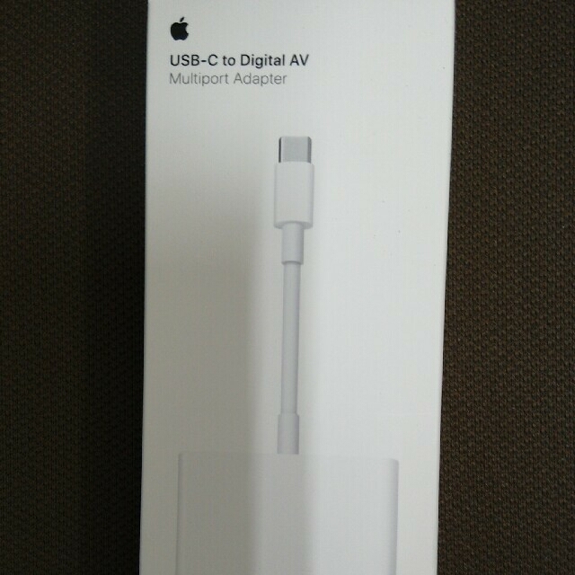 apple純正　USB-C Digital AV Multiport アダプタPC/タブレット