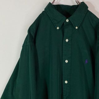 ポロラルフローレン(POLO RALPH LAUREN)のラルフローレン  シャツ　グリーン　緑　Polo Ralph Lauren(シャツ)