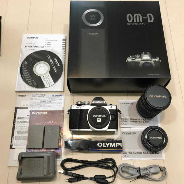 OM-D E-M10 Mark2◆レンズ2本セット◆オリンパス★値下げ