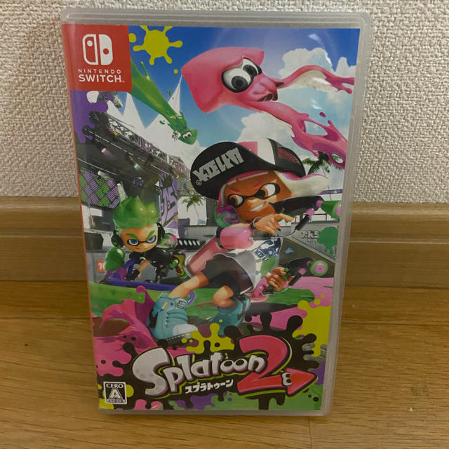 Nintendo Switch(ニンテンドースイッチ)のスプラトゥーン2 中古 エンタメ/ホビーのゲームソフト/ゲーム機本体(家庭用ゲームソフト)の商品写真