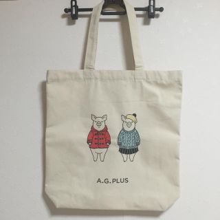 エージープラス(a.g.plus)の新品未使用♡a.g.plusトートバッグ(エコバッグ)