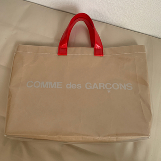 コムデギャルソン(COMME des GARCONS)のコムデギャルソン ガール 渋谷PARCO限定 PVCトート 赤(トートバッグ)